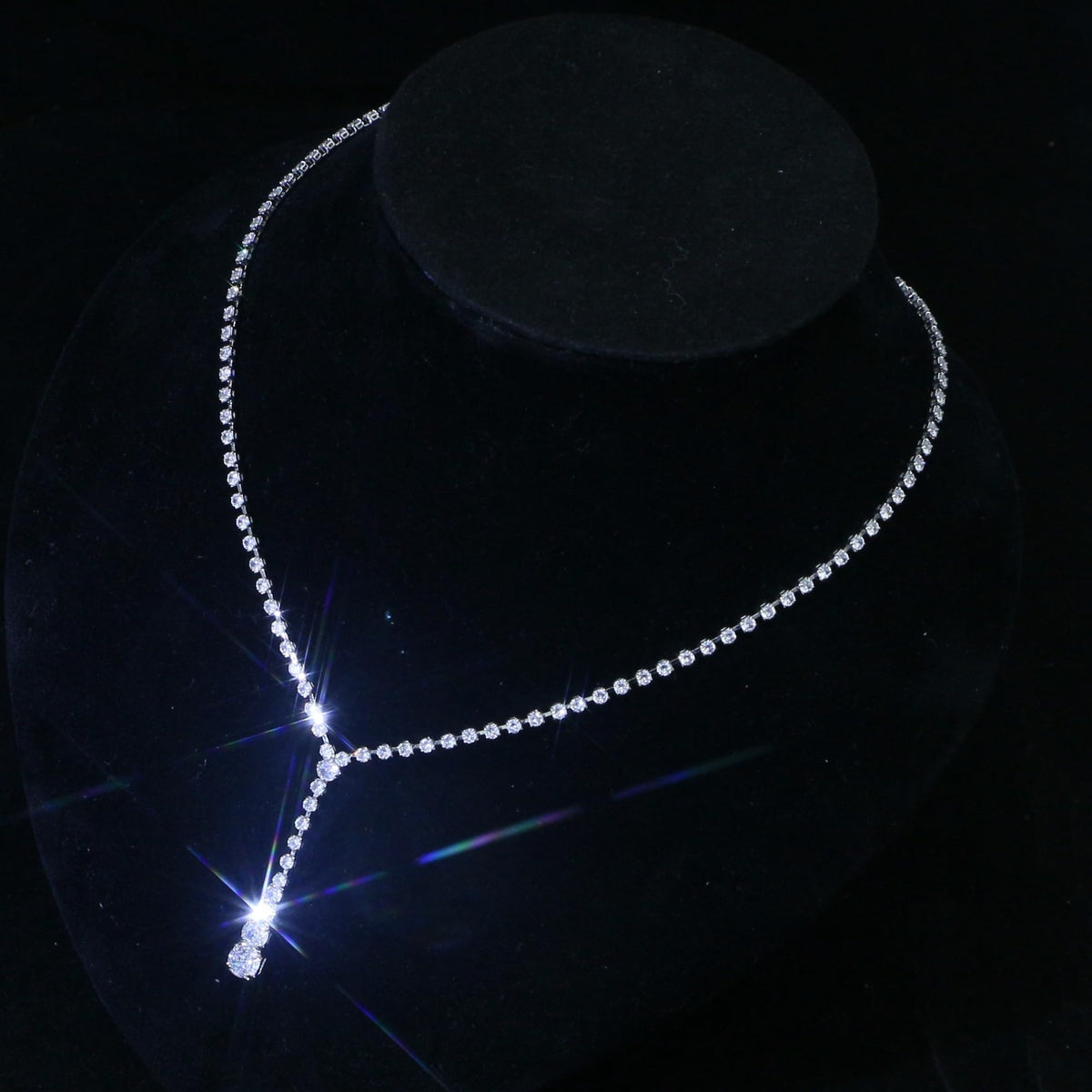 GZWHD Wedding Jewelry Sets for Bride Bridesmaid Women Cubic Zirconia Necklace Earrings Bracelet Set Gift for Mother Friend Wife Daughter Sister Party Prom Jewelry
