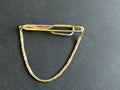 Vintage Swank Tie Clip with Box Chain